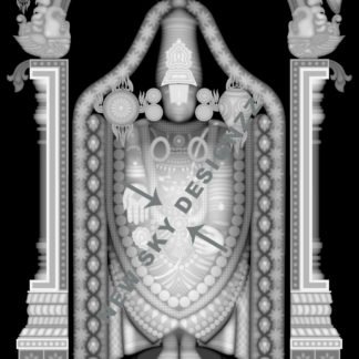Artcam hindu lord tirupati design